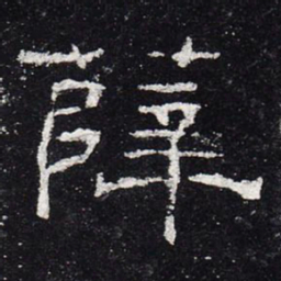 薛书法图片