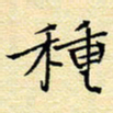 陈华武种书法图片