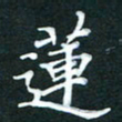 杨光烽莲书法图片