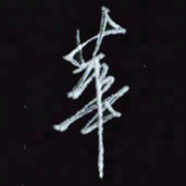 刘冬冬华书法图片
