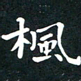 曾云才枫书法图片