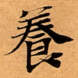 養书法图片