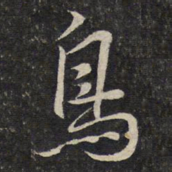 陈宓鸟书法图片