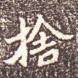 魏碑舍书法图片