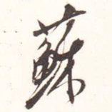 魏碑苏书法图片