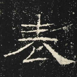 表书法图片
