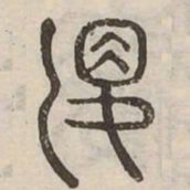 婁书法图片