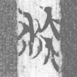 上博简流书法图片