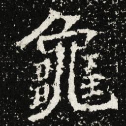 龜书法图片