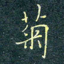 唐晟菊书法图片