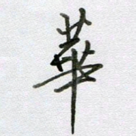 张晓华华书法图片
