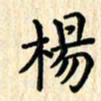 杨永芳杨书法图片