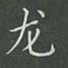 陈汝怀龙书法图片