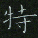 张开新特书法图片