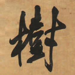 王铎树书法图片