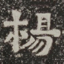 杨书法图片