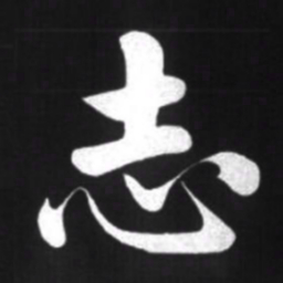赵孟頫志书法图片
