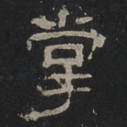 掌书法图片