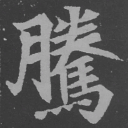 魏碑腾书法图片