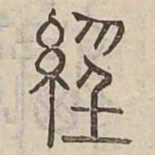 經书法图片