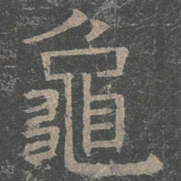 褚遂良龟书法图片