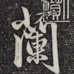 赵孟頫兰书法图片