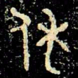 金文休书法图片