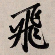 赵孟頫飞书法图片