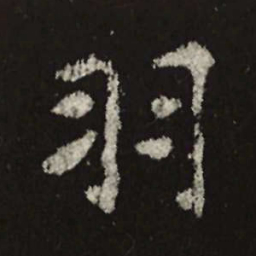 魏碑羽书法图片