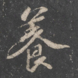 苏轼养书法图片
