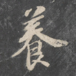 苏轼养书法图片