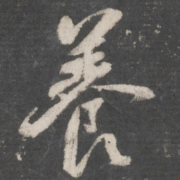 苏轼养书法图片