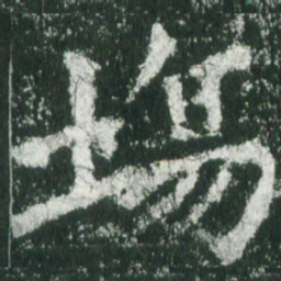 魏碑场书法图片