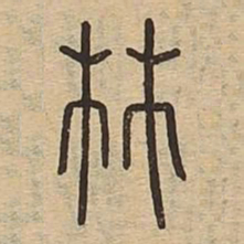 林书法图片