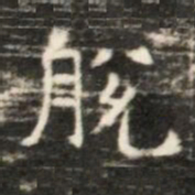 脫书法图片