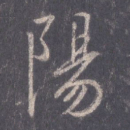 王羲之阳书法图片