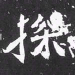 魏碑采书法图片