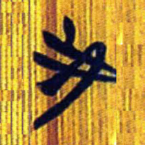 清华简我书法图片