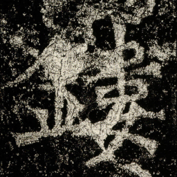镂书法图片