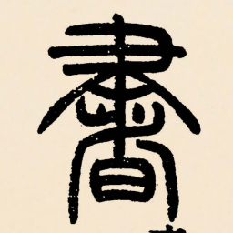 邓石如書书法图片