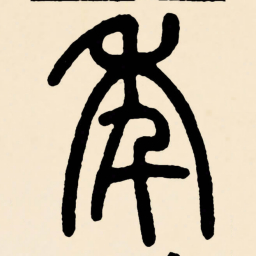 邓石如年书法图片