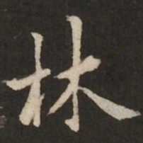 褚遂良林书法图片
