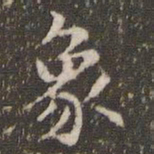 赵孟頫象书法图片