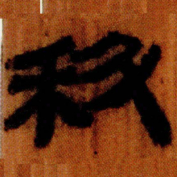北大汉简科书法图片
