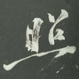 陆游照书法图片