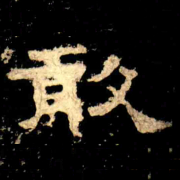 敢书法图片