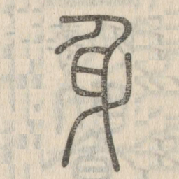 说文解字身书法图片