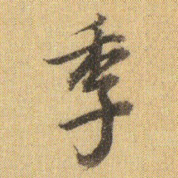 董其昌季书法图片