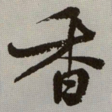 何绍基香书法图片