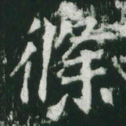 魏碑条书法图片